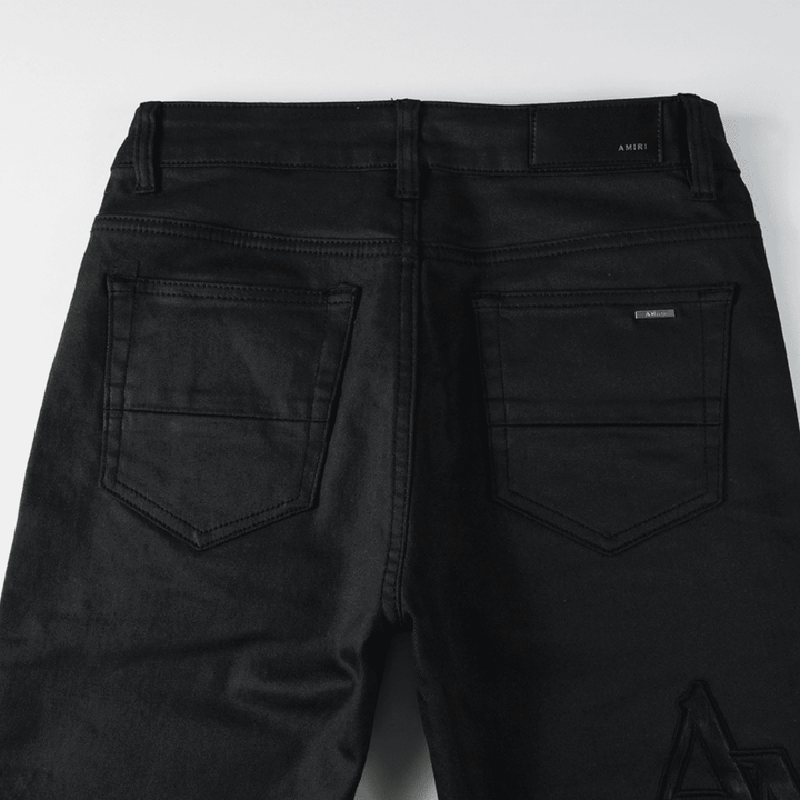 Amr Black Denim Jeans - Novell "Fashion"