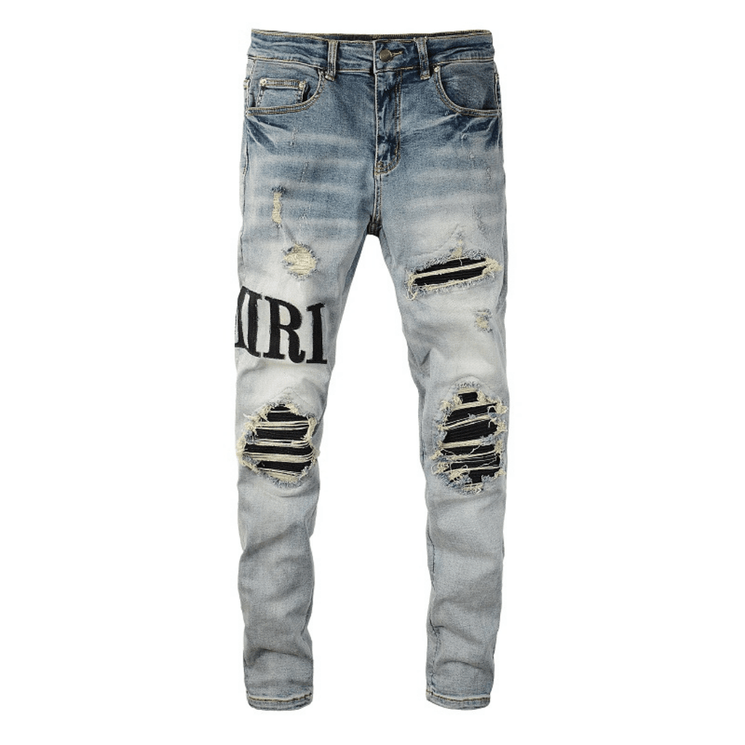 Amr Black Logo Jeans - Novell "Fashion"
