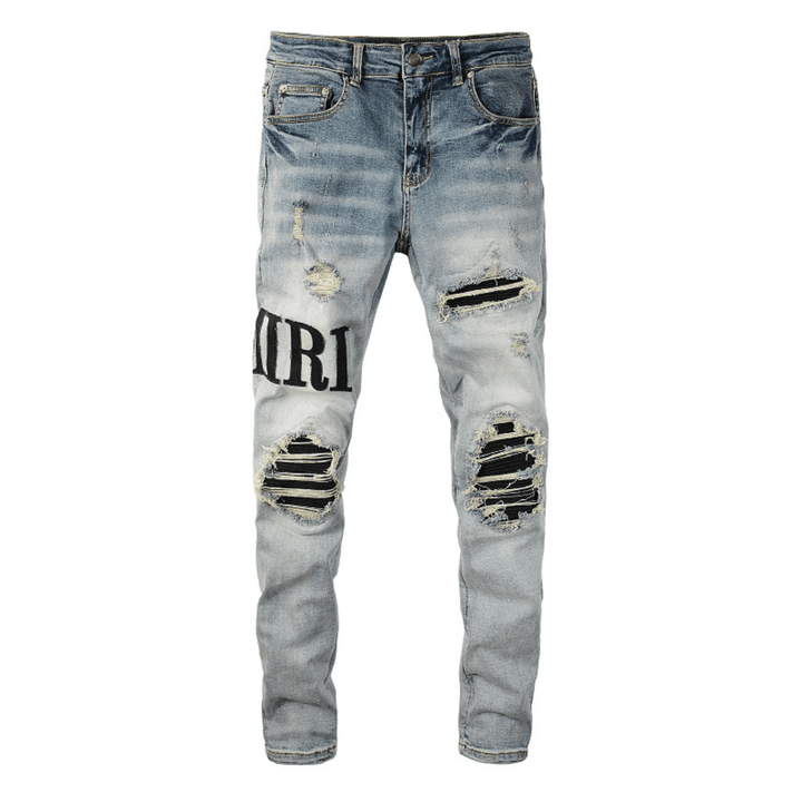 Amr Black Logo Jeans - Novell "Fashion"