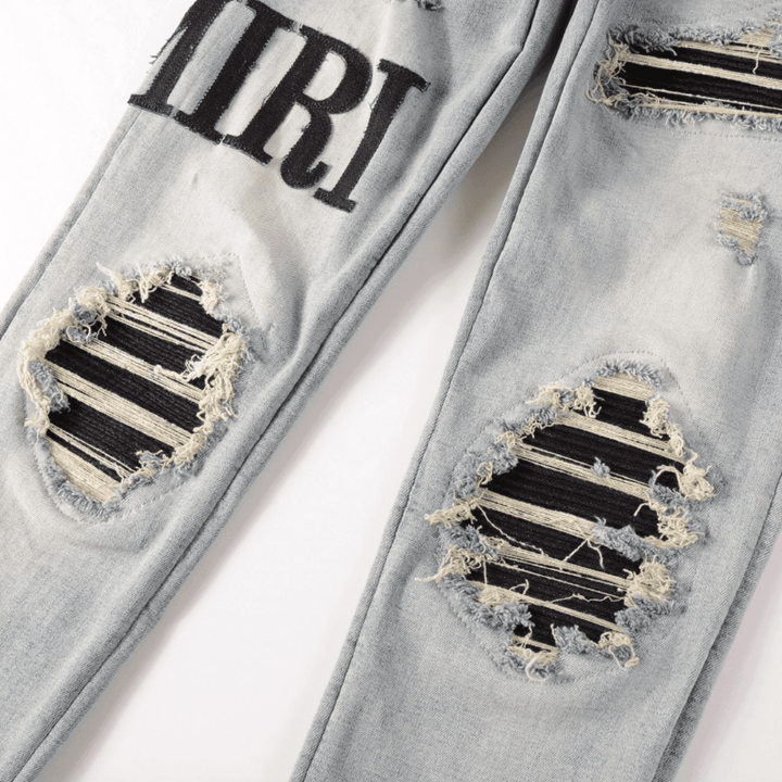Amr Black Logo Jeans - Novell "Fashion"
