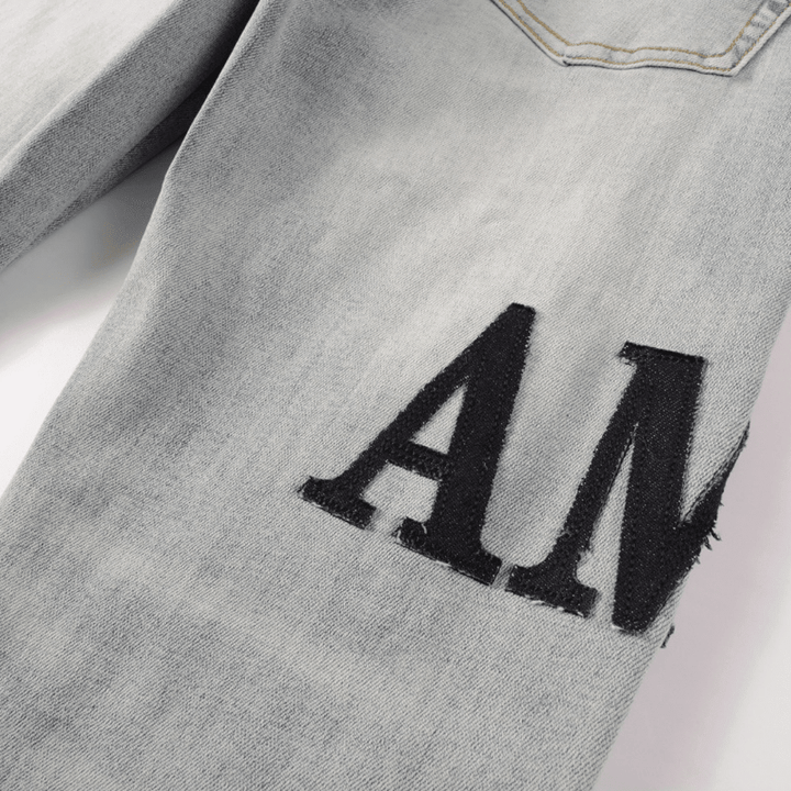 Amr Black Logo Jeans - Novell "Fashion"