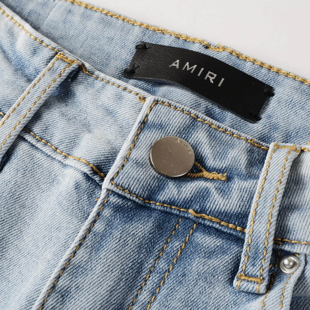 Amr Black Patch Blue Jeans - Novell "Fashion"