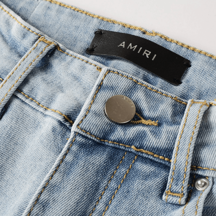 Amr Black Patch Blue Jeans - Novell "Fashion"