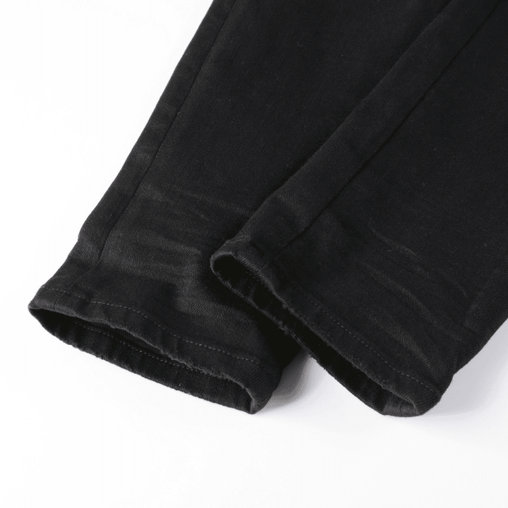 Amr Black Patch Jeans - Novell "Fashion"