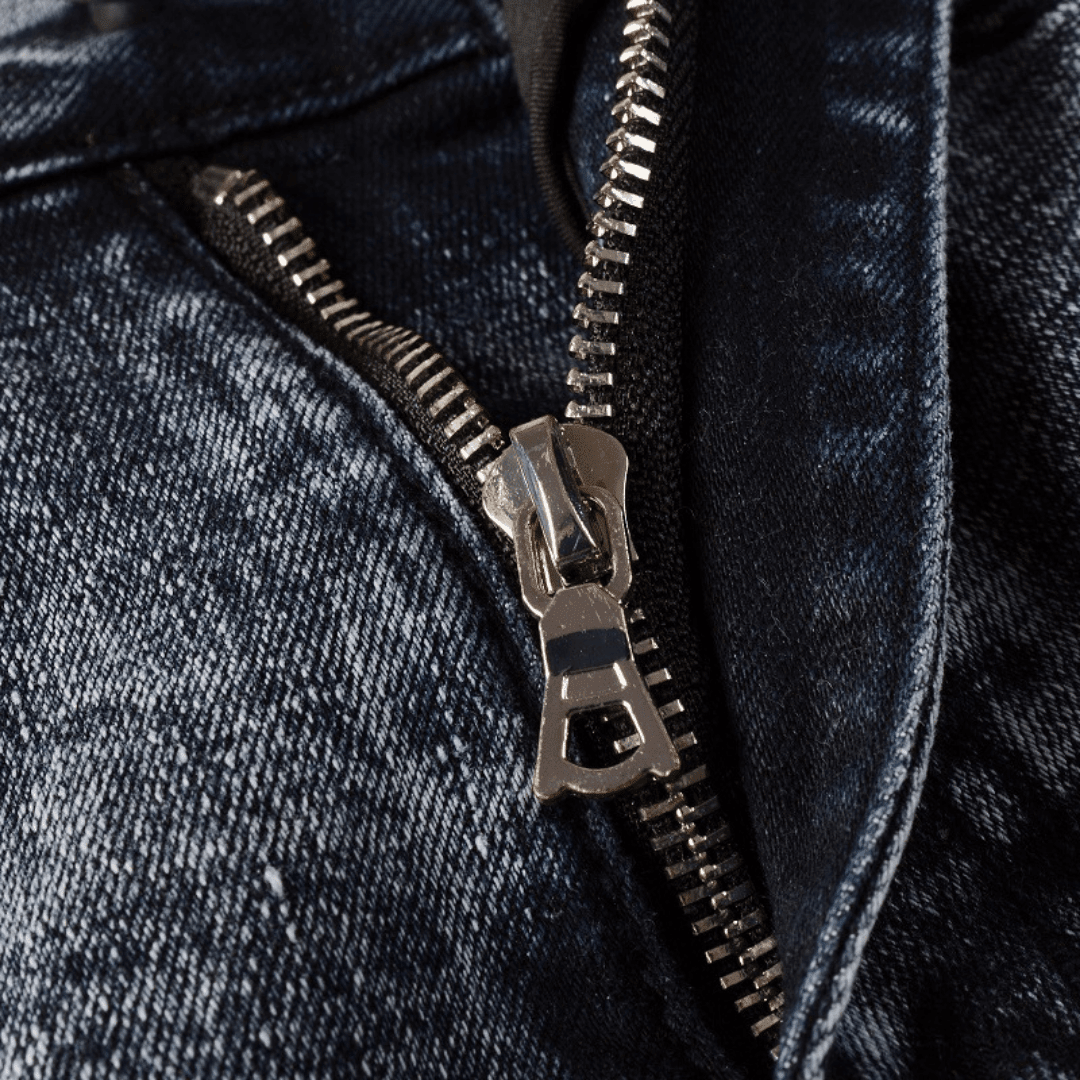 Amr Black Patch Jeans - Novell "Fashion"
