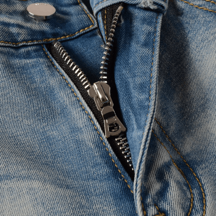 Amr Black Patch Jeans - Novell "Fashion"