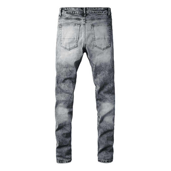 Amr Black Patch Jeans - Novell "Fashion"