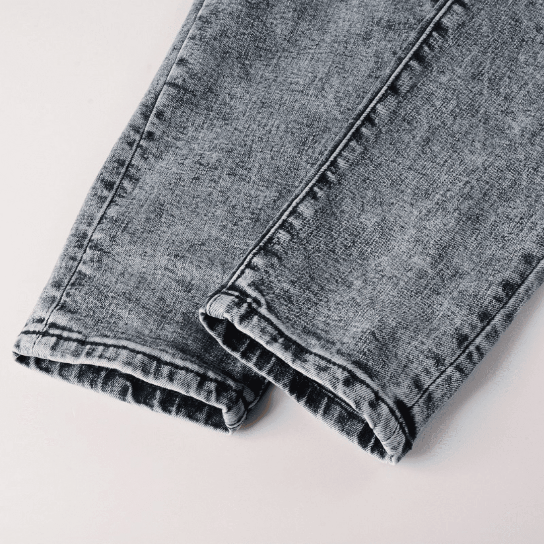 Amr Black Patch Jeans - Novell "Fashion"