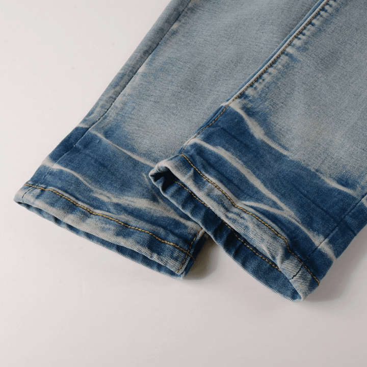 Amr Black Patch Jeans - Novell "Fashion"