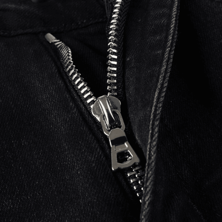 Amr Black Patch Logo Jeans - Novell "Fashion"