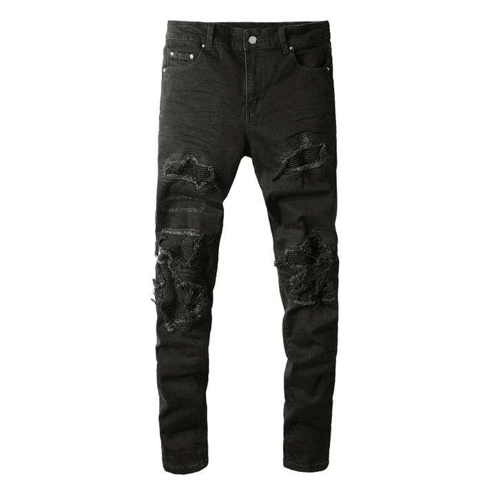 Amr Black Ripped Jeans - Novell "Fashion"