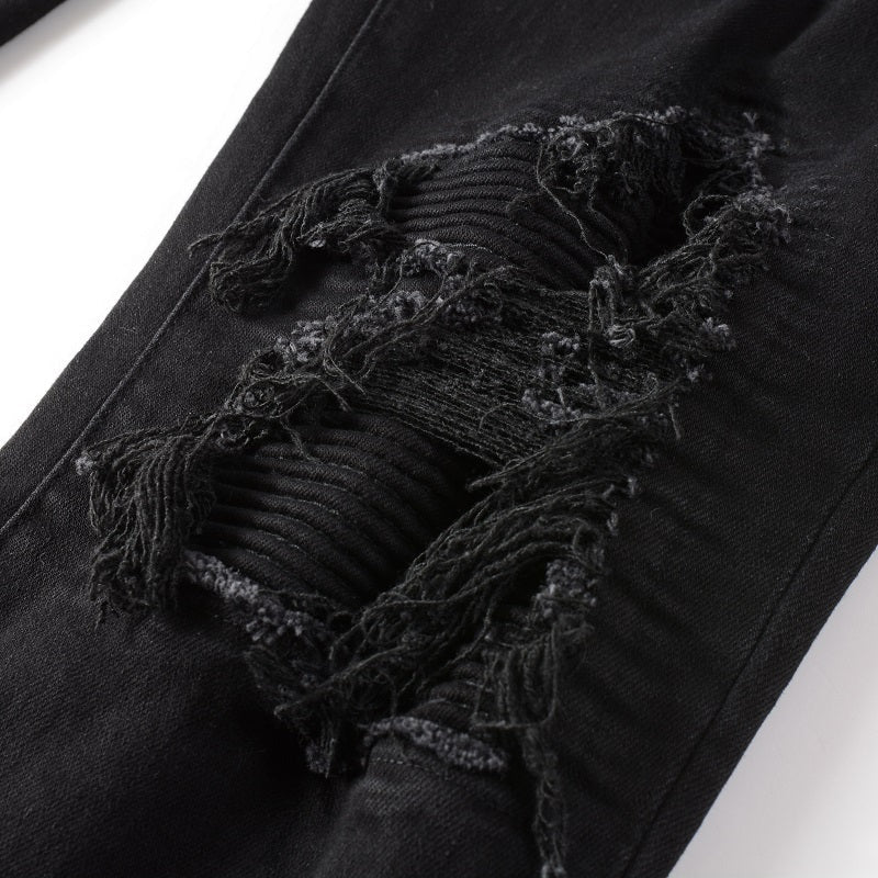 Amr Black Ripped Jeans - Novell "Fashion"
