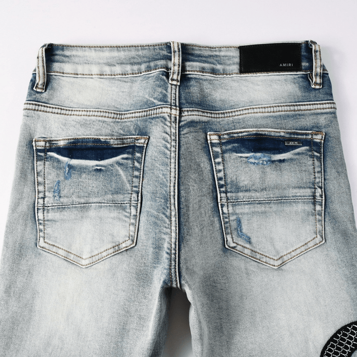 Amr Black Snake Jeans - Novell "Fashion"