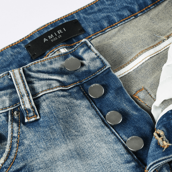 Amr Black Snake Jeans - Novell "Fashion"