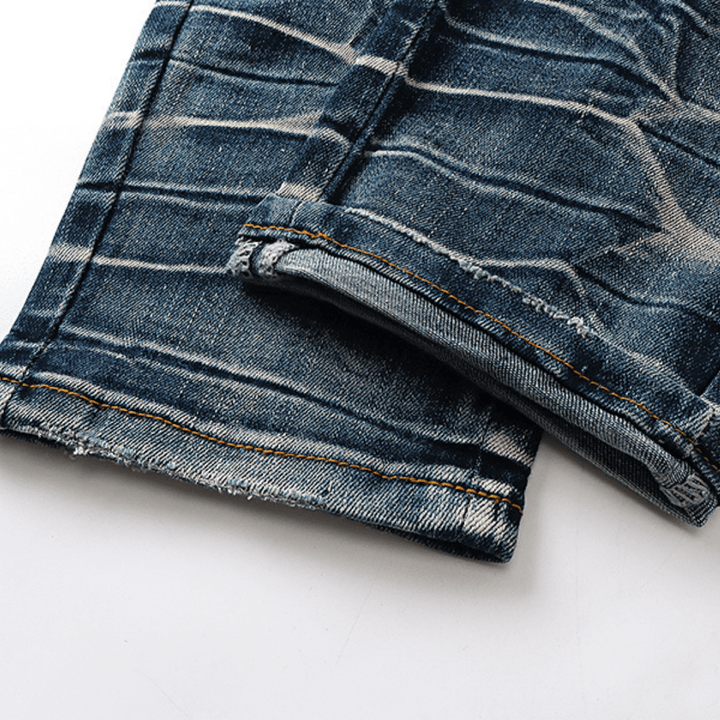 Amr Black Staggered Jeans - Novell "Fashion"