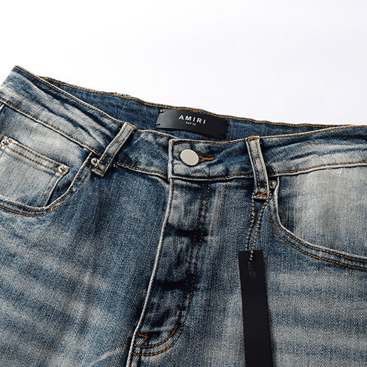 Amr Black Staggered Jeans - Novell "Fashion"
