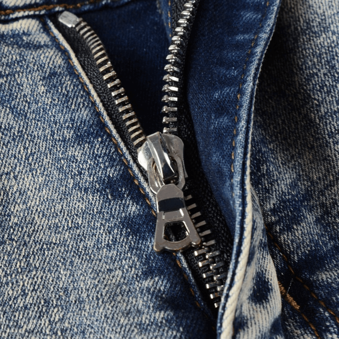 Amr Black Star Patch Jeans - Novell "Fashion"