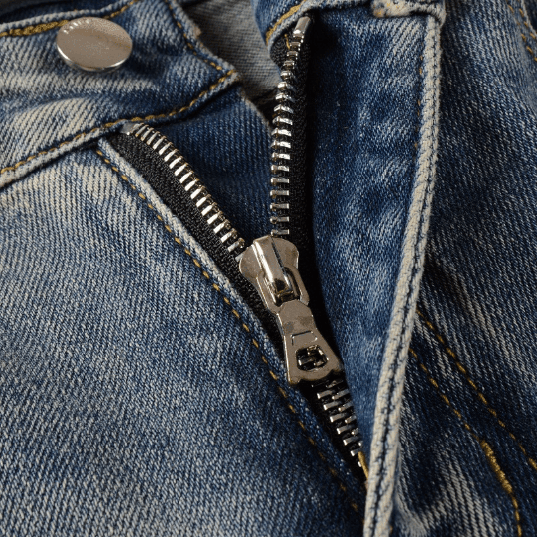 Amr Blue Distressed Jeans - Novell "Fashion"