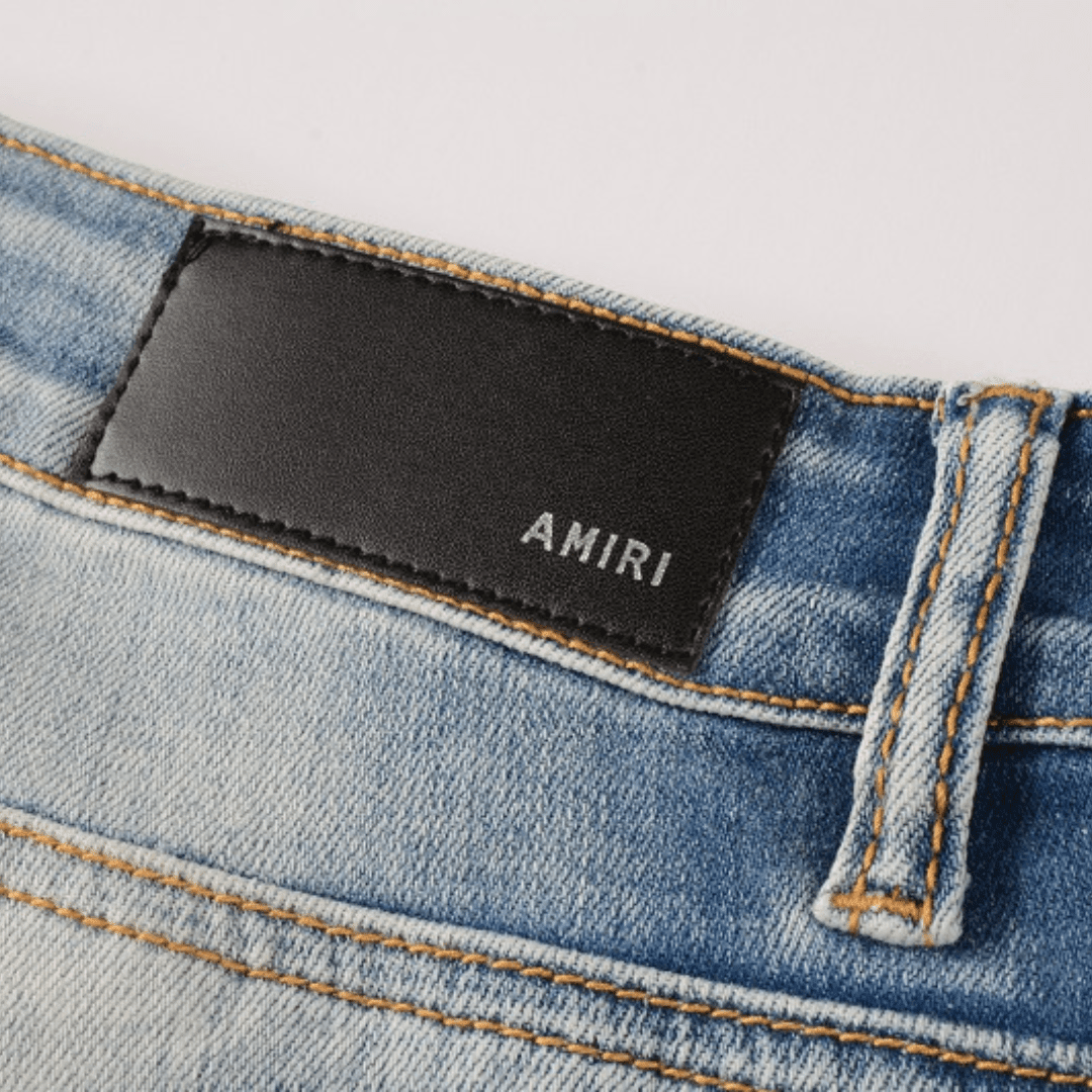 Amr Blue Distressed Jeans - Novell "Fashion"