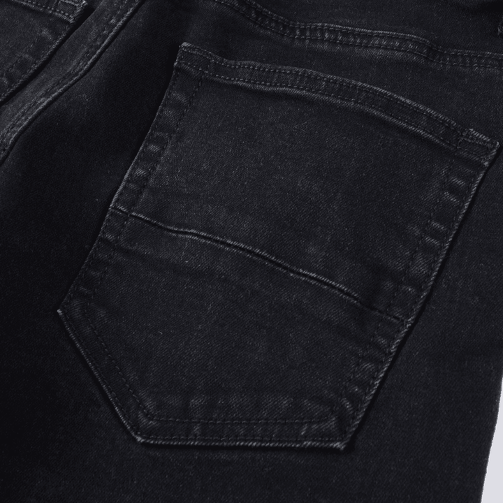 Amr Blue Patch Jeans - Novell "Fashion"