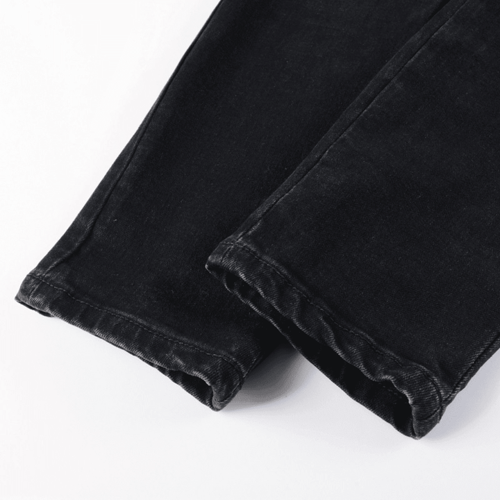 Amr Blue Patch Jeans - Novell "Fashion"
