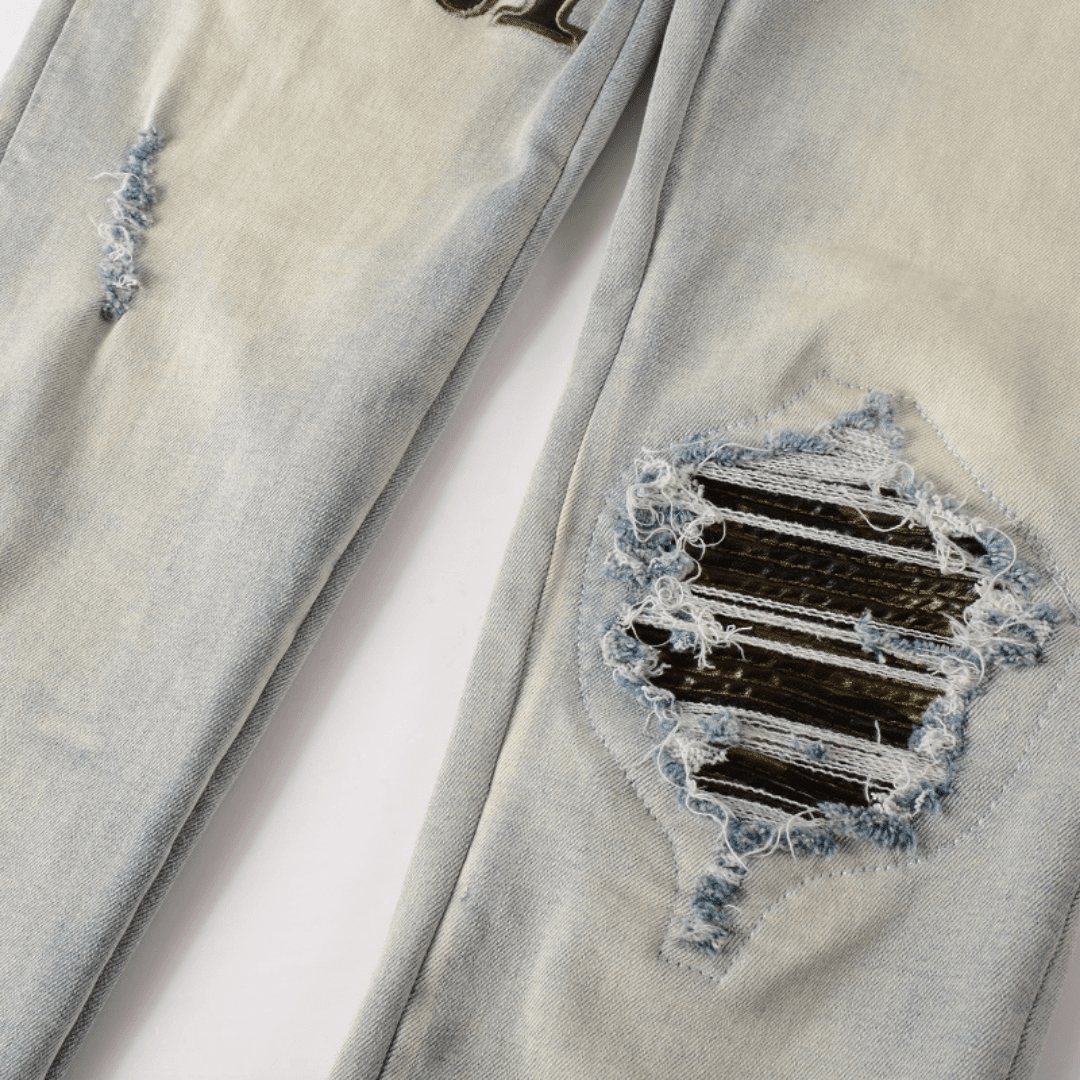 Amr Camo Logo Jeans - Novell "Fashion"
