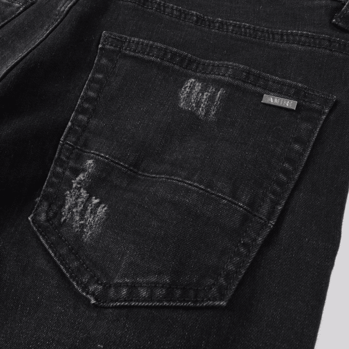 Amr Camo Patch Jeans - Novell "Fashion"