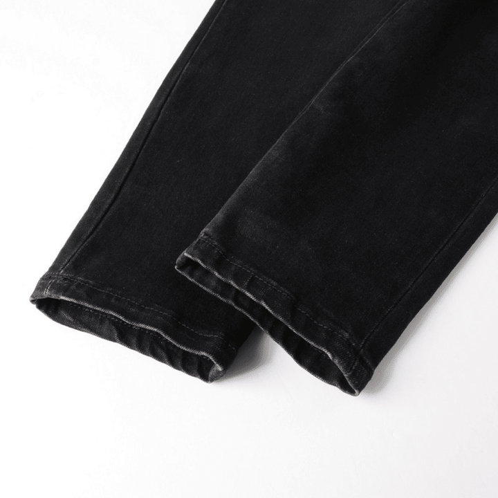 Amr Camo Patch Jeans - Novell "Fashion"