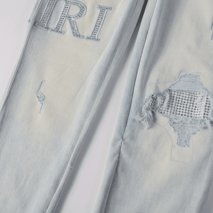 Amr Diamonds Light Blue Jeans - Novell "Fashion"