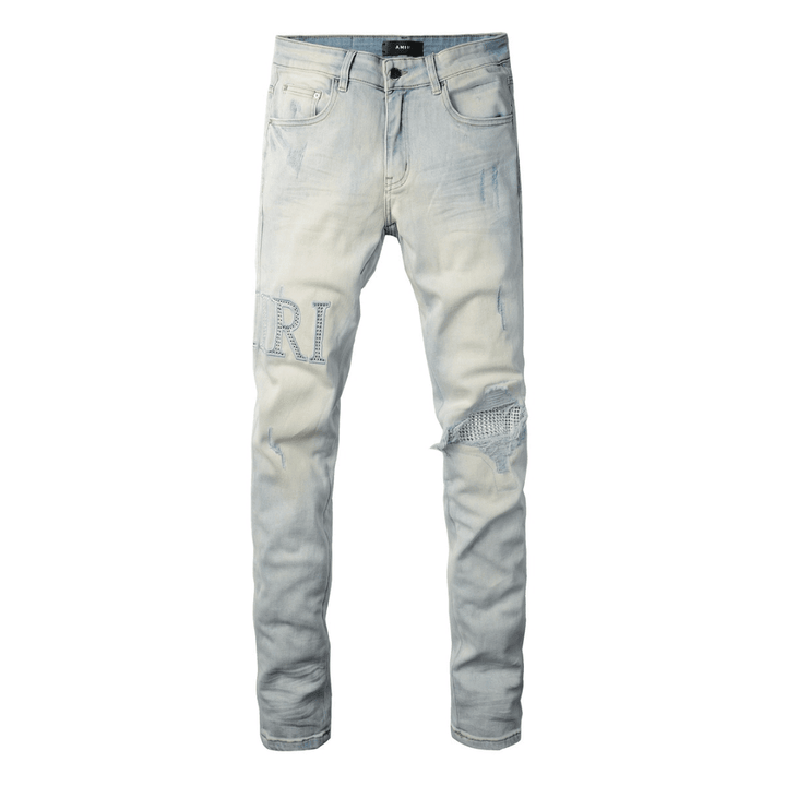 Amr Diamonds Light Blue Jeans - Novell "Fashion"