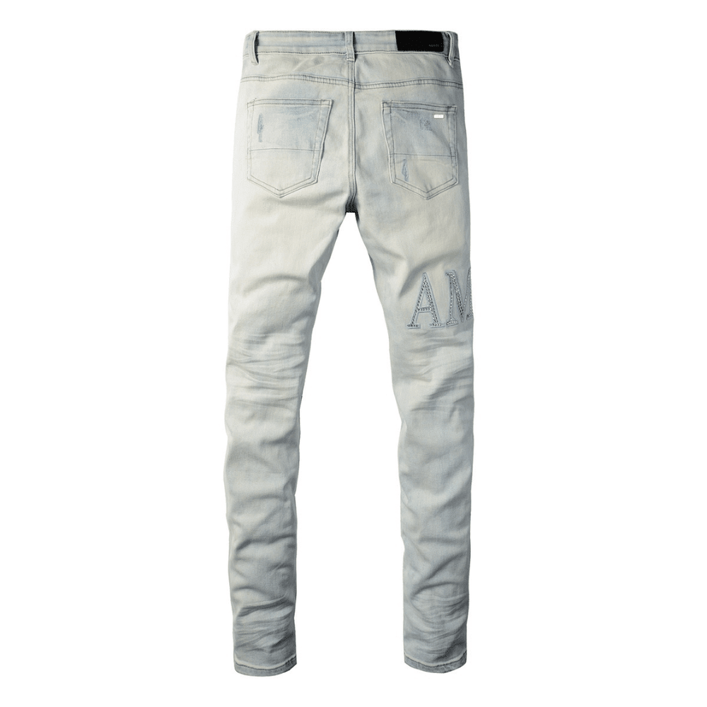 Amr Diamonds Light Blue Jeans - Novell "Fashion"