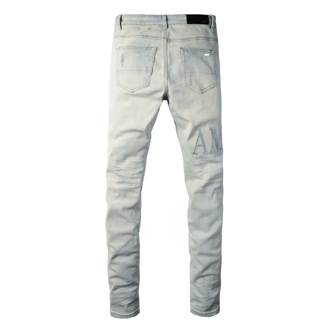 Amr Diamonds Light Blue Jeans - Novell "Fashion"