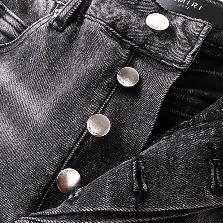 Amr Flared Black Jeans - Novell "Fashion"