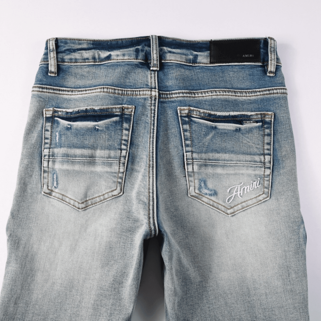 Amr Gradient Bones Jeans - Novell "Fashion"