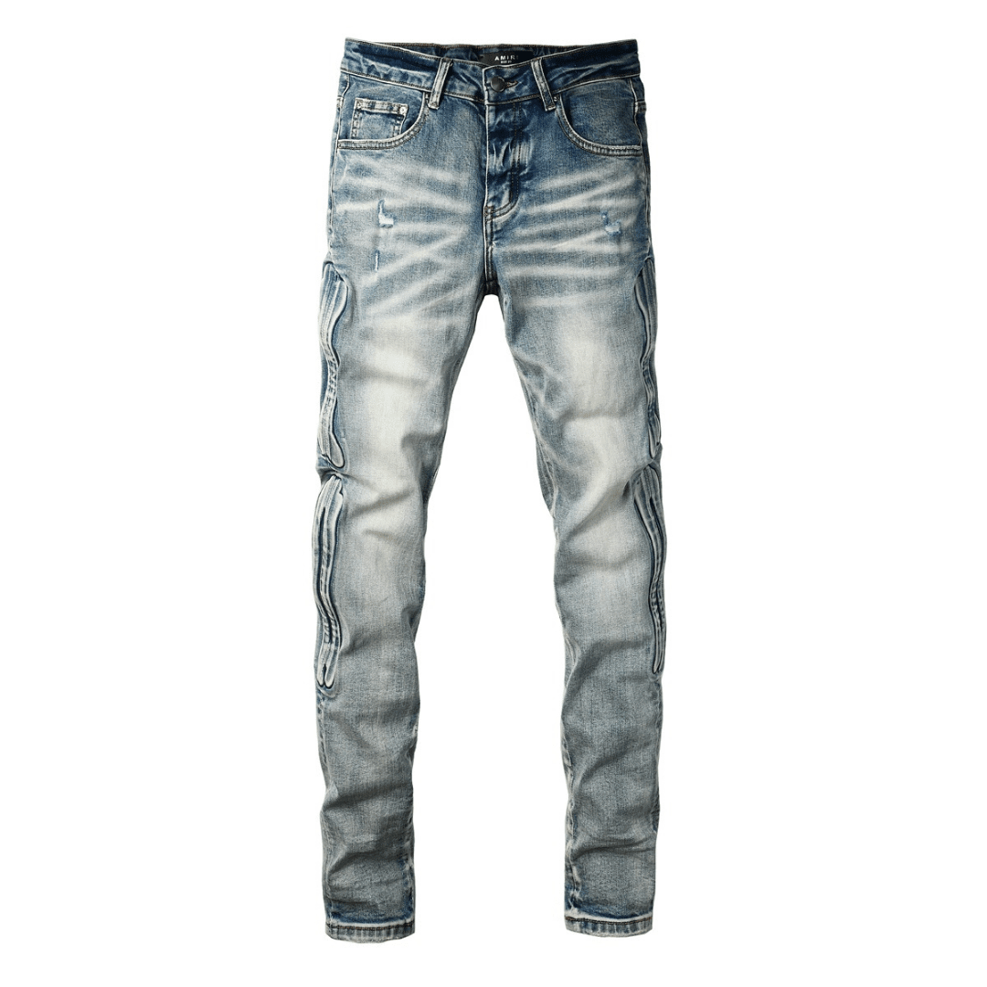 Amr Gradient Bones Jeans - Novell "Fashion"