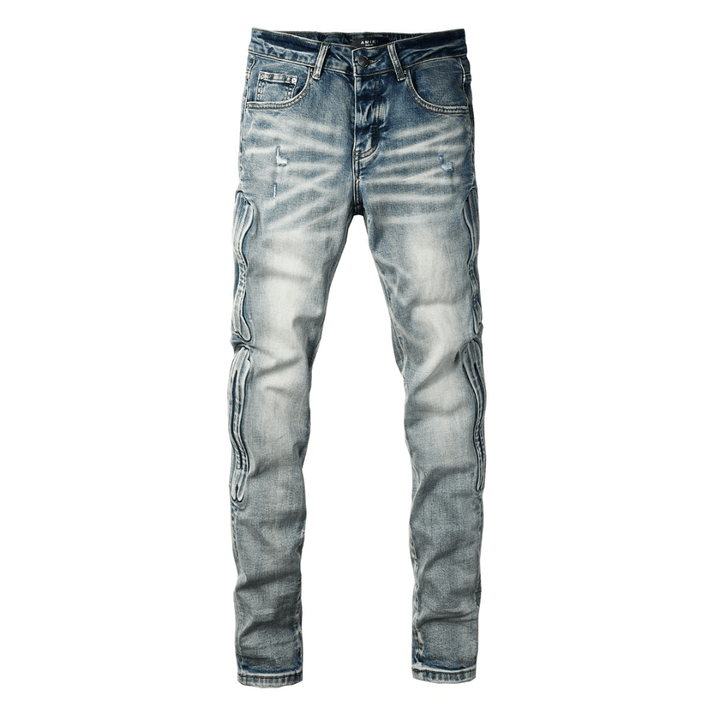 Amr Gradient Bones Jeans - Novell "Fashion"