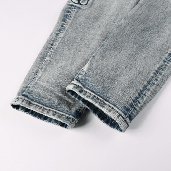 Amr Gradient Bones Jeans - Novell "Fashion"