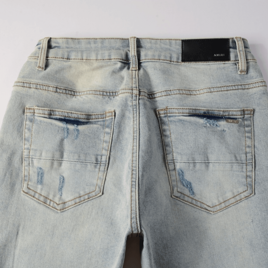 Amr Gradient Camo Jeans - Novell "Fashion"