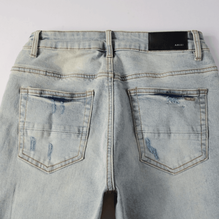 Amr Gradient Camo Jeans - Novell "Fashion"