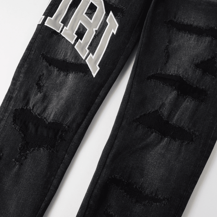 Amr Gradient Camo Jeans - Novell "Fashion"