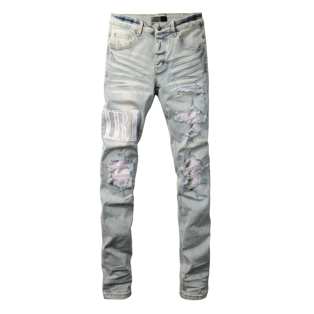 Amr Gradient Camo Jeans - Novell "Fashion"