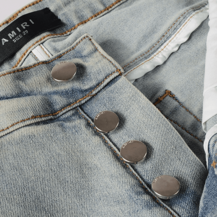 Amr Gradient Camo Jeans - Novell "Fashion"