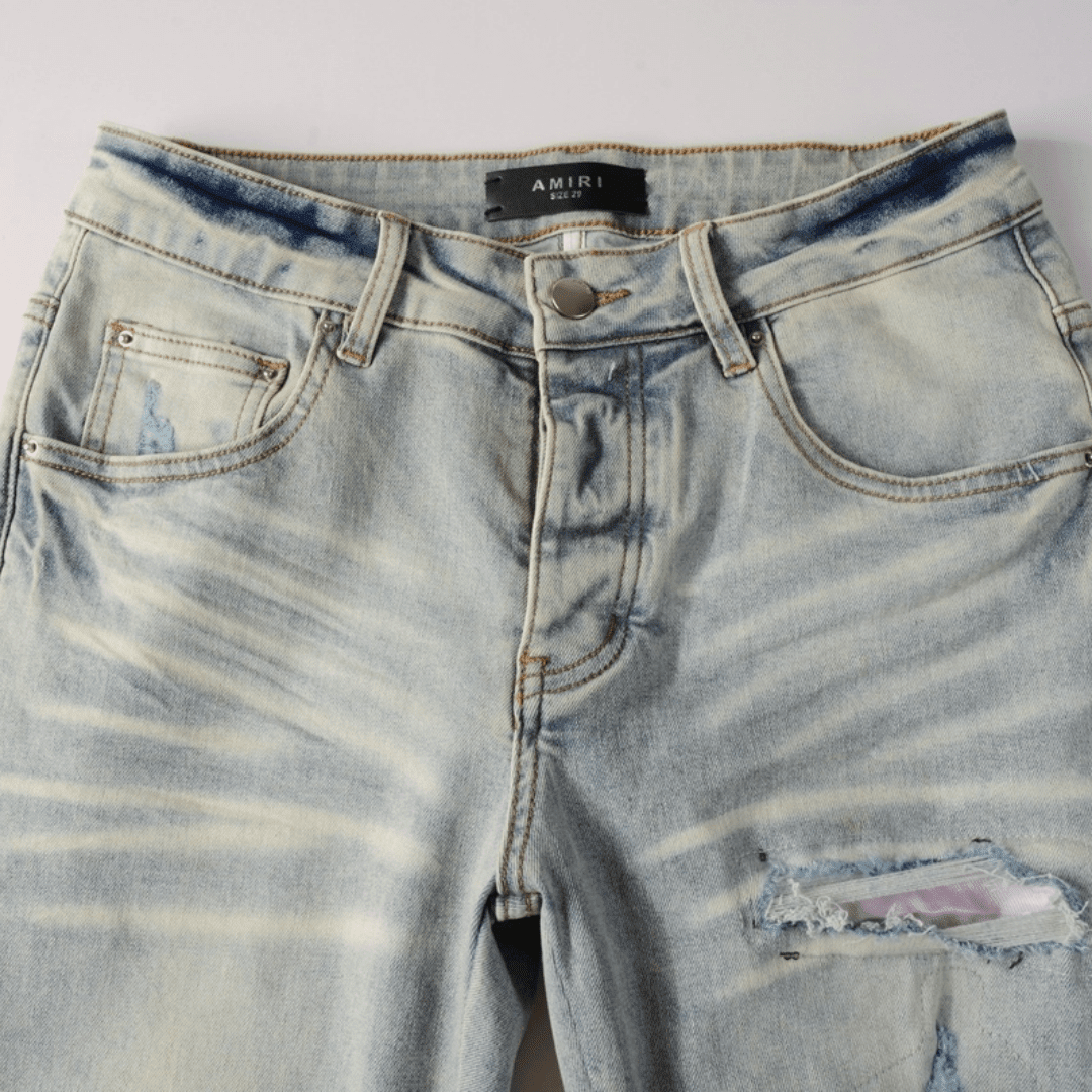 Amr Gradient Camo Jeans - Novell "Fashion"