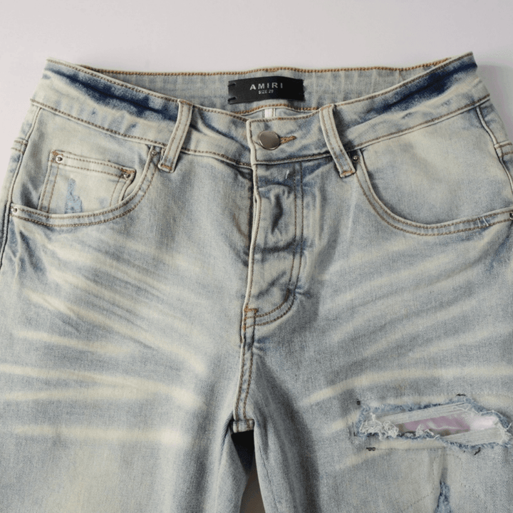 Amr Gradient Camo Jeans - Novell "Fashion"