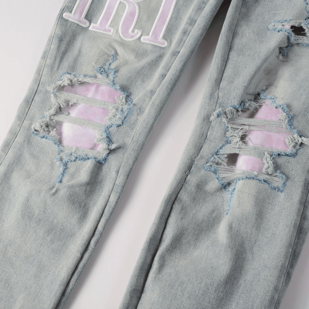 Amr Gradient Camo Jeans - Novell "Fashion"