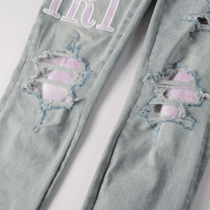 Amr Gradient Camo Jeans - Novell "Fashion"