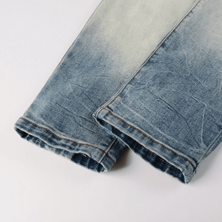 Amr Gradient Camo Patch Jeans - Novell "Fashion"