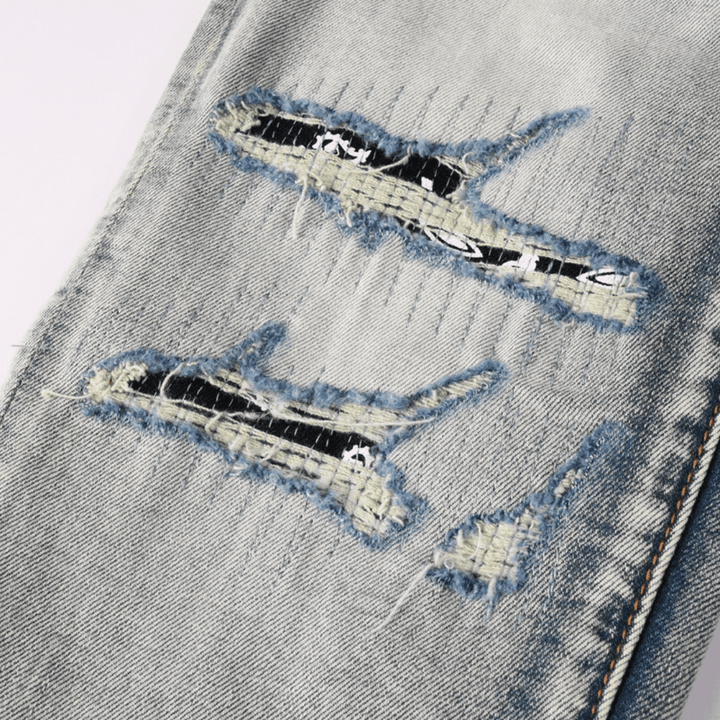 Amr Grey Distressed Jeans - Novell "Fashion"