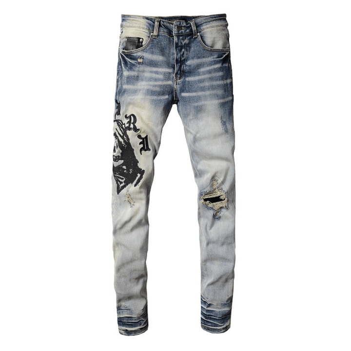 Amr Logo Black Jeans - Novell "Fashion"