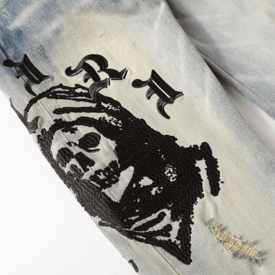 Amr Logo Black Jeans - Novell "Fashion"